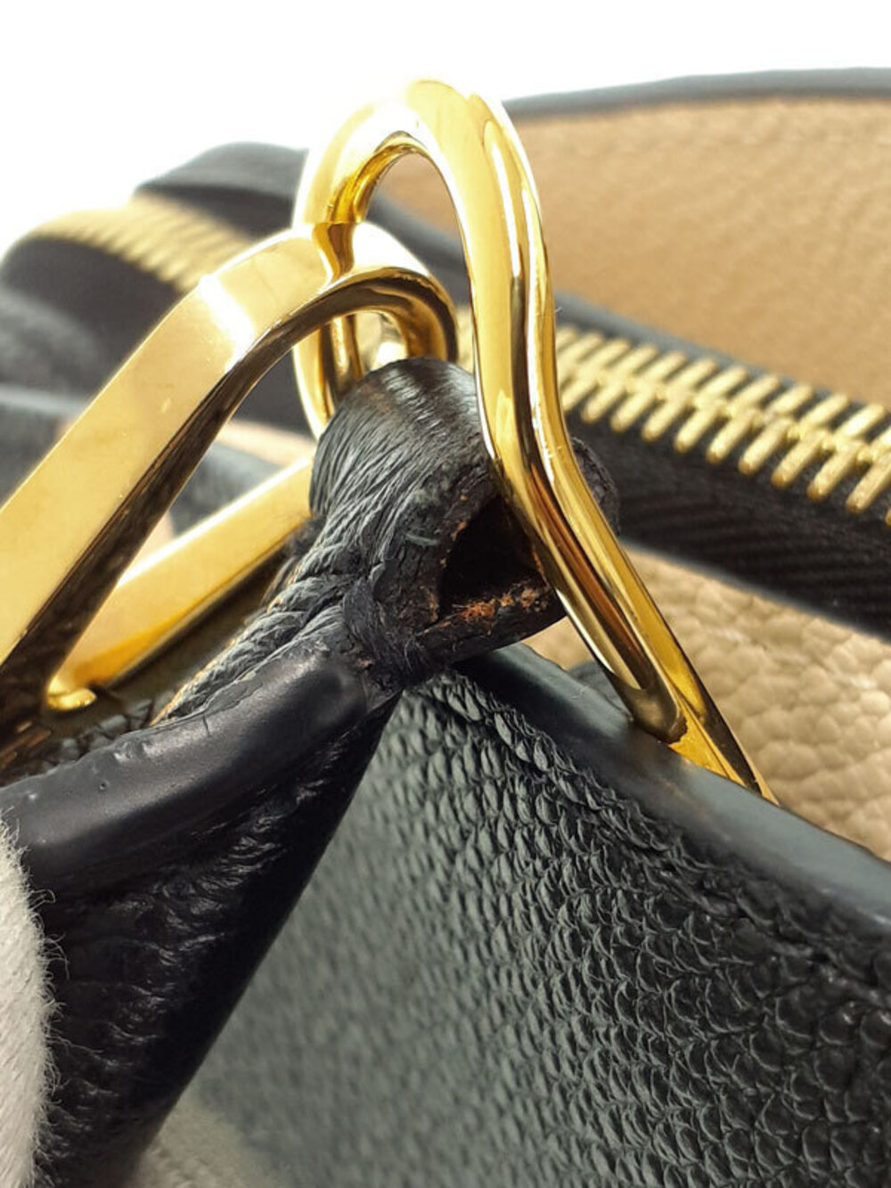 Louis Vuitton Bicolor Monogram Empreinte Grand Palais Top Bag Leather Black - Picture 5 of 9